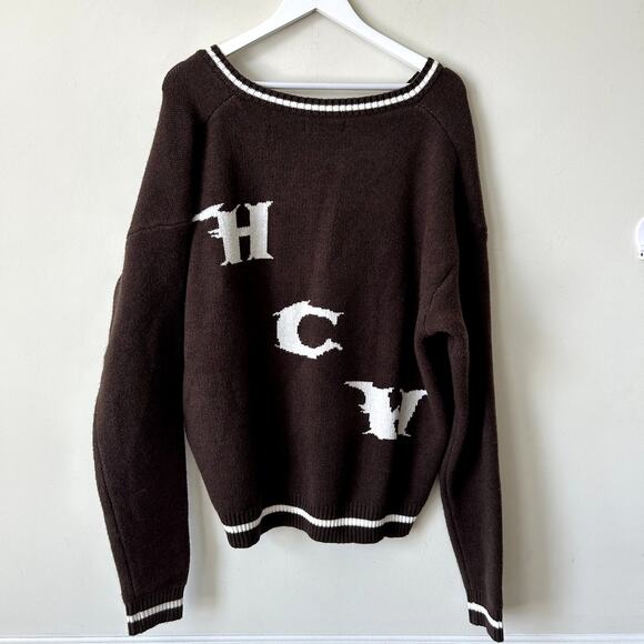 Heaven Can Wait Sweater Size L Pullover Grim Reaper Goth Skater Double-Sided - Picture 4 of 6